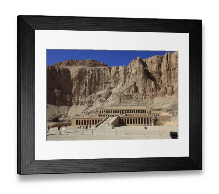 Framed Print : The funerary temple of the first female pharaoh Hatshepsut Framed Print : The funerary temple of the first female pharaoh Hatshepsut