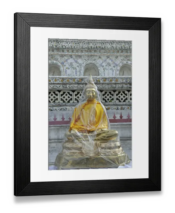 Framed Print : Buddha, Wat Arun (Tempel of the Dawn)