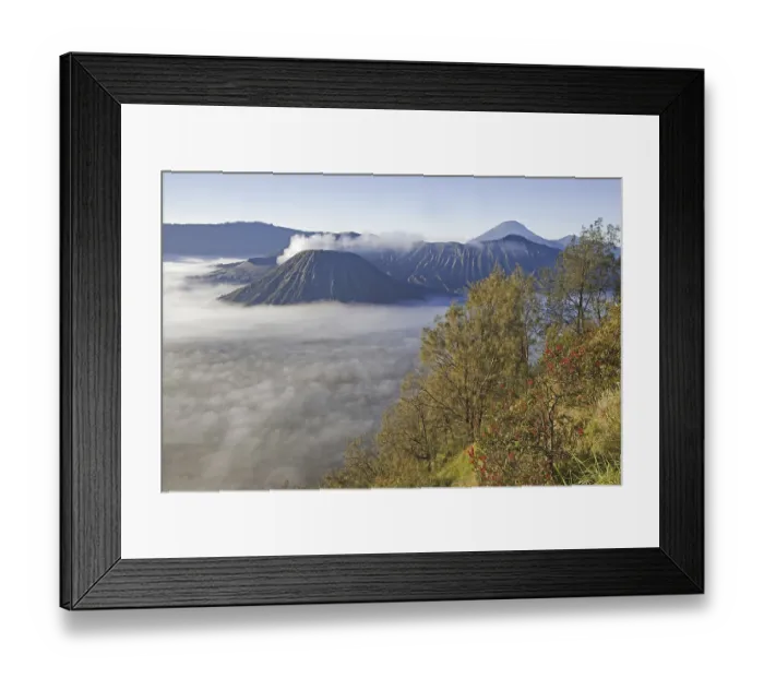 Framed Print : Sunrise over Mount Bromo, Gunung Bromo Framed Print : Sunrise over Mount Bromo, Gunung Bromo