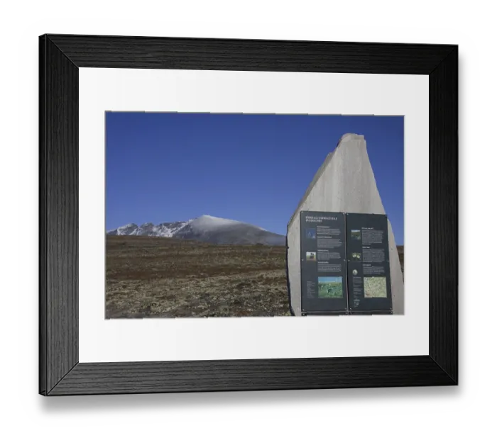 Framed Print : Snohetta, highest mountain in the Dovrefjell range Framed Print : Snohetta, highest mountain in the Dovrefjell range