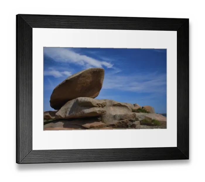 Framed Print : Huitre rock formation, oyster, Ile Renote Framed Print : Huitre rock formation, oyster, Ile Renote