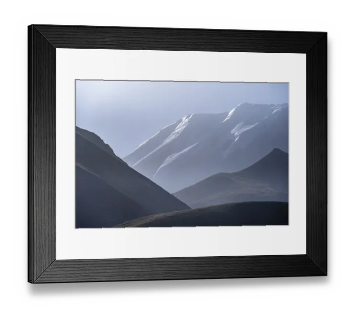 Framed Print : Glaciated peak Pik ITMO University Framed Print : Glaciated peak Pik ITMO University