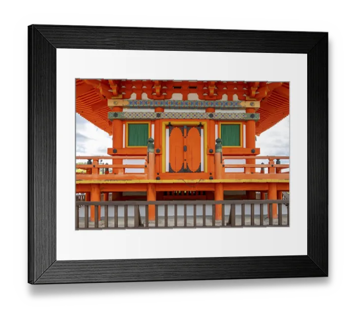 Framed Print : Sanju-no-to, Three Storied Pagoda