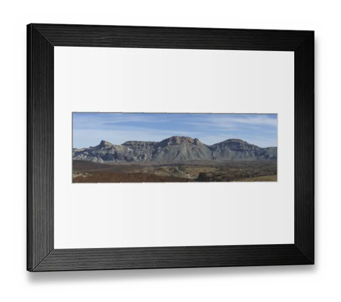 Framed Print : El Teide National Park, World Heritage Site