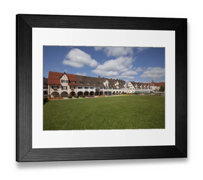 Framed Print : Arcaded houses, Lower Market Square Framed Print : Arcaded houses, Lower Market Square