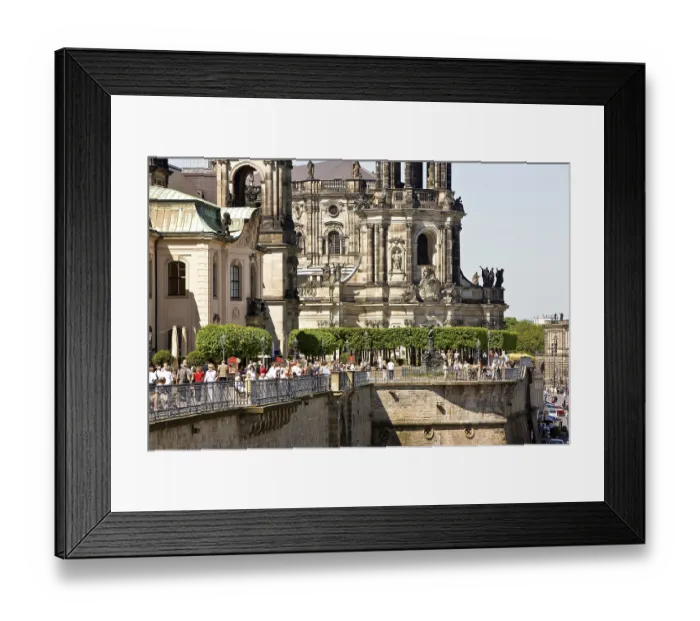 Framed Print : Bruehl's Terrace Bruehl's Terrace