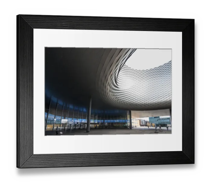 Framed Print : Modern architecture, new Basel Exhibition Centre building Framed Print : Modern architecture, new Basel Exhibition Centre building