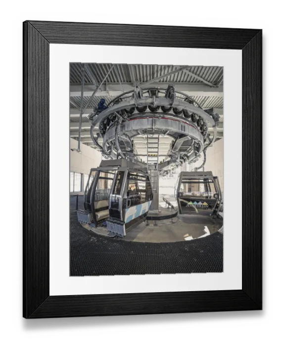 Framed Print : In the Jenner mountain railway, Germany, Europe