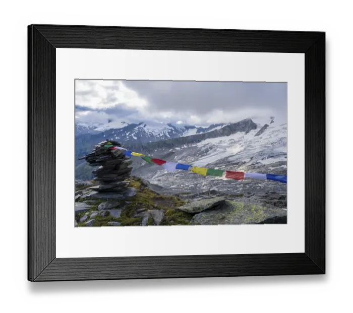 Framed Print : Prayer flags, Buddhism, hike, Schoenbichlerhorn Framed Print : Prayer flags, Buddhism, hike, Schoenbichlerhorn