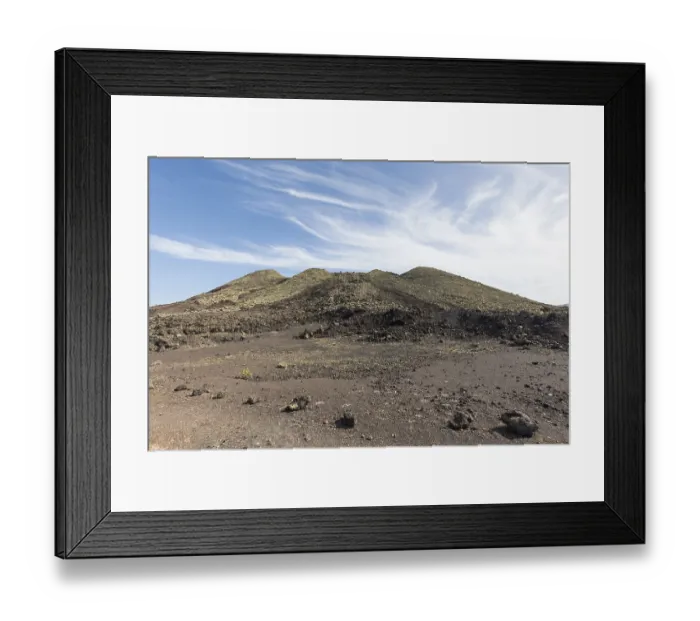 Framed Print : Volcano Colorado with solidified lava flow Framed Print : Volcano Colorado with solidified lava flow