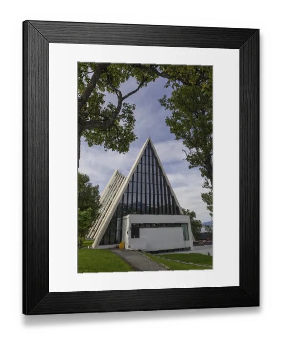Framed Print : Arctic Cathedral, Tromso, Troms, Norway, Europe