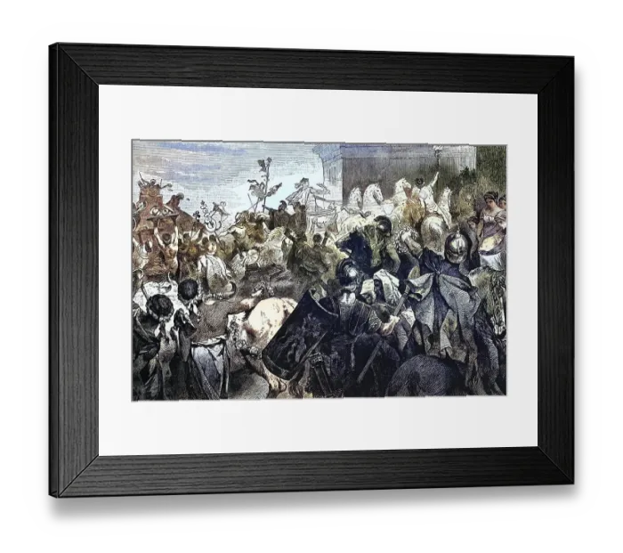 Framed Print : A general returns to Rome in triumph Framed Print : A general returns to Rome in triumph