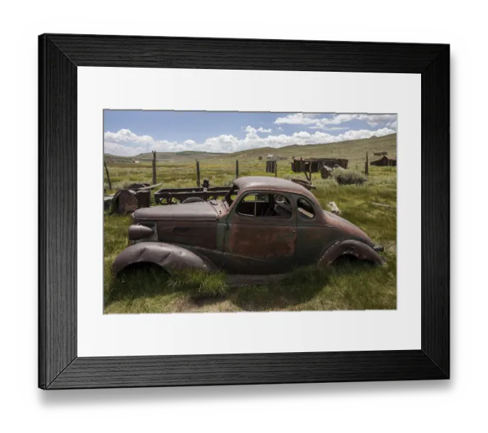 Framed Print : Rusted old car built in the 30s Framed Print : Rusted old car built in the 30s