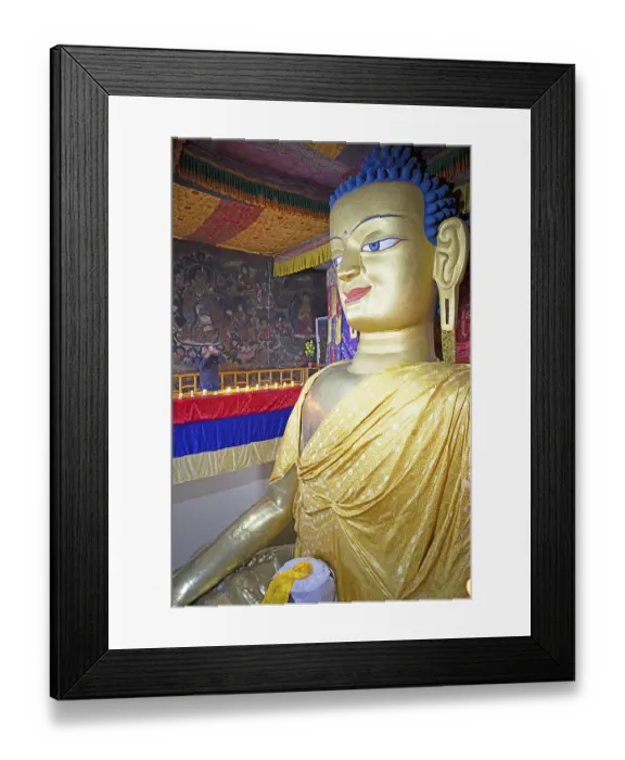 Framed Print : Maitreya Buddha, Shey Palace, Royal Palace