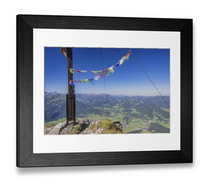 Framed Print : Panorama from Gaisalphorn, 1953m