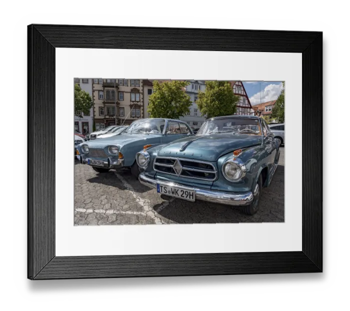 Framed Print : Vintage Borgward Isabella Coupe Framed Print : Vintage Borgward Isabella Coupe