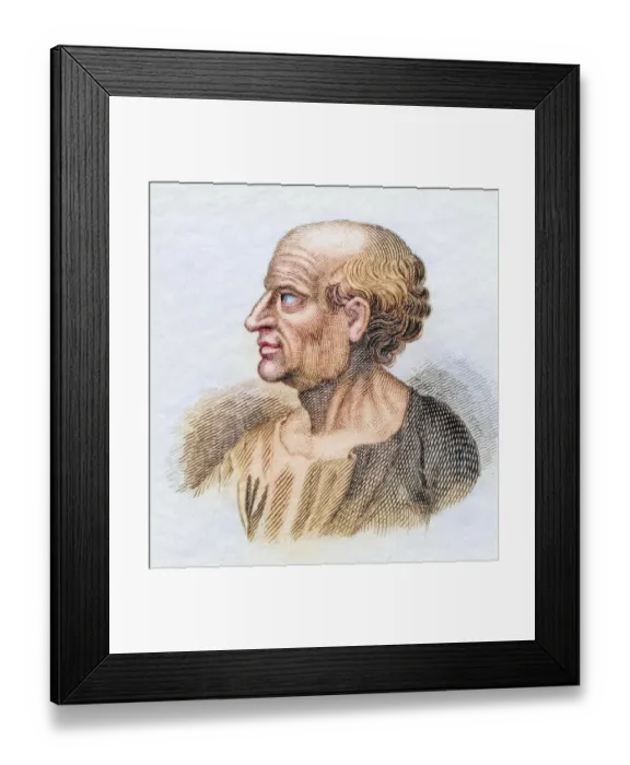 Framed Print : Marcus Porcius Cato, 234 BC to 149 BC Roman statesman