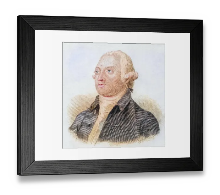 Framed Print : Thomas Pennant, (born 14 June 1726 in Whitford)