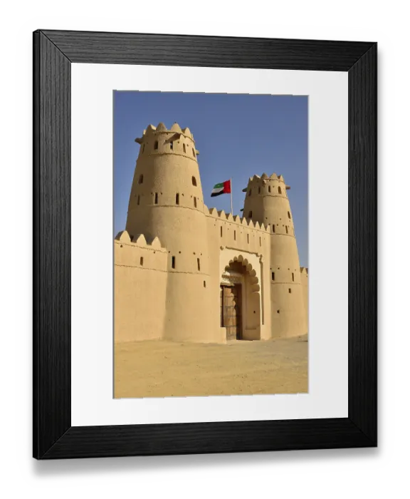 Framed Print : Al-Jahili Fort of Al Ain, Unesco World Heritage Site