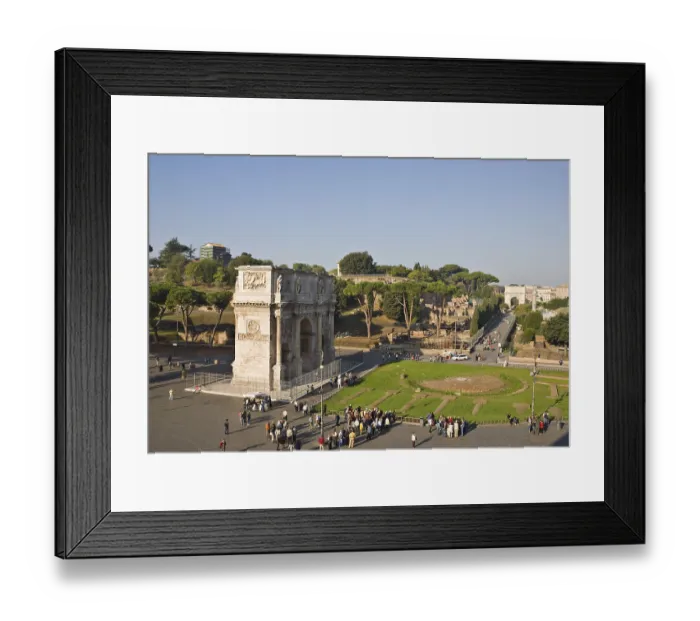 Framed Print : Arch of Constantine seen from the Colosseum Framed Print : Arch of Constantine seen from the Colosseum
