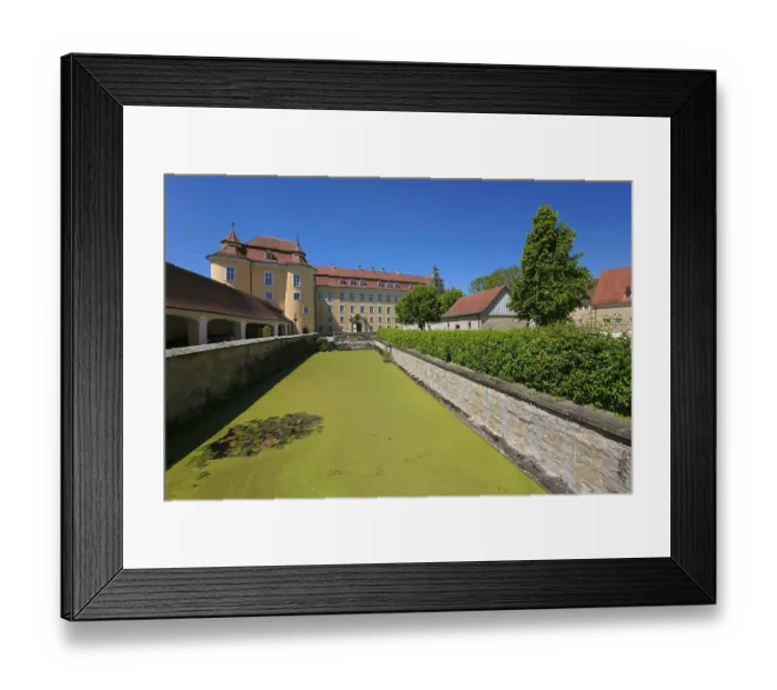 Framed Print : Ellwangen Castle, Prince Provost of the Prince Provostry of Ellwangen