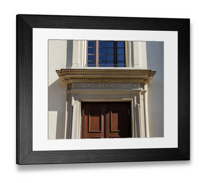 Framed Print : Side entrances at the German Cathedral Framed Print : Side entrances at the German Cathedral