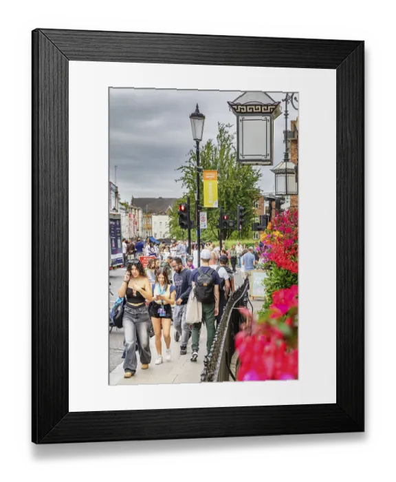 Framed Print : Portobello Road Market, Camden Town