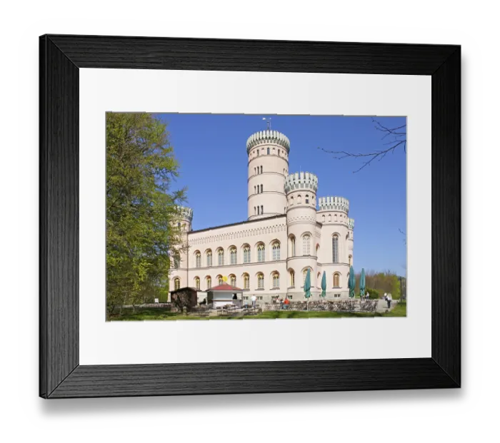 Framed Print : Jagdschloss Granitz Castle, Ruegen Island Framed Print : Jagdschloss Granitz Castle, Ruegen Island
