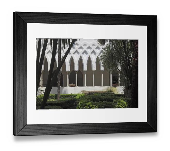 Framed Print : Cloister Chiostro del Paradiso in the Cathedral Cattedrale di Sant Andrea