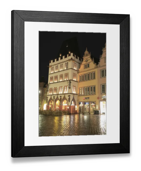 Framed Print : The Steipe on the main market square