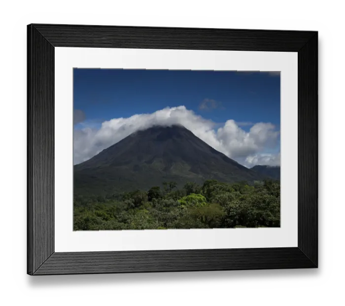 Framed Print : Arenal Volcano, Costa Rica, Central America