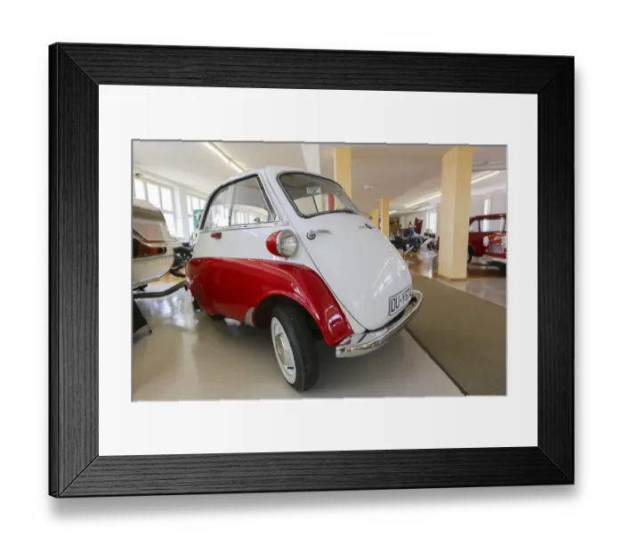 Framed Print : BMW Isetta, Engstingen Car Museum