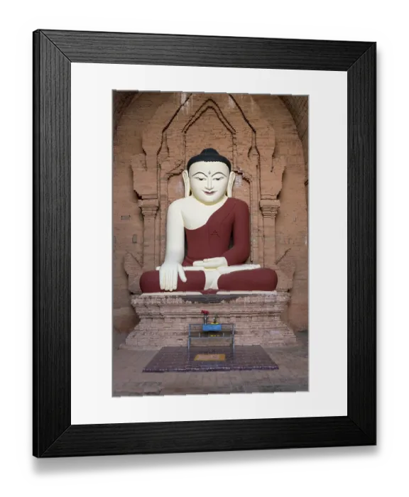 Framed Print : Buddha statue at Pyathetgyi Temple