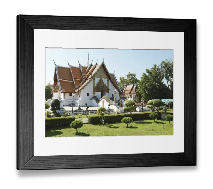 Framed Print : Wat Pumin, Nan, Nan Province, Thailand, Asia