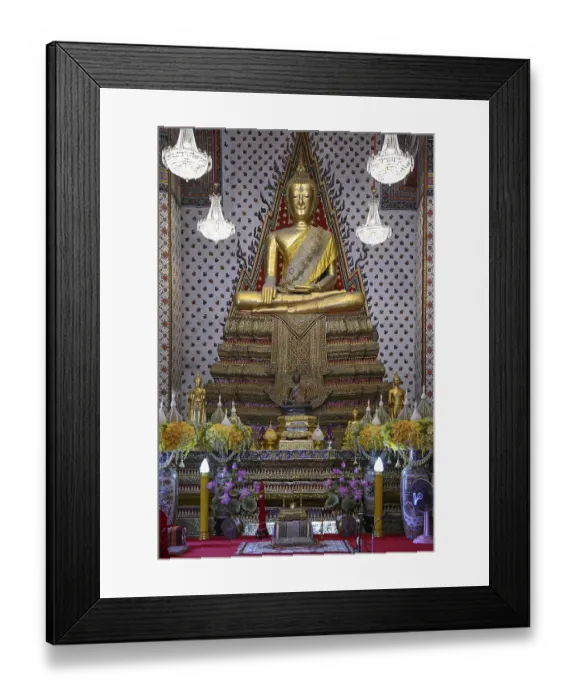 Framed Print : Buddha statue in Wat Arun, Temple of Dawn Framed Print : Buddha statue in Wat Arun, Temple of Dawn