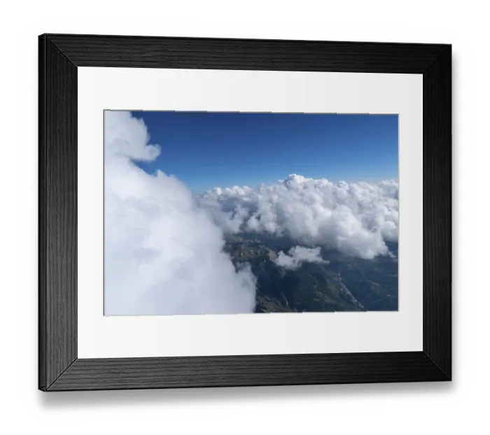 Framed Print : Above the clouds, Cumulus, Weather