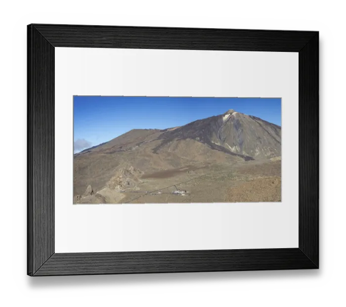Framed Print : Panorama during the ascent to Alto de Guajara