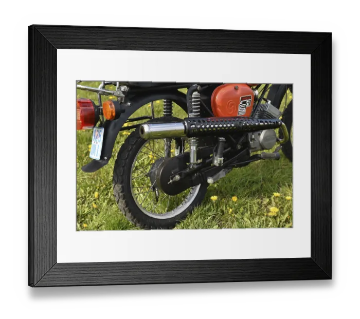 Framed Print : Oldtimer, DDR Moped, Mokick Simson Enduros 51 Framed Print : Oldtimer, DDR Moped, Mokick Simson Enduros 51