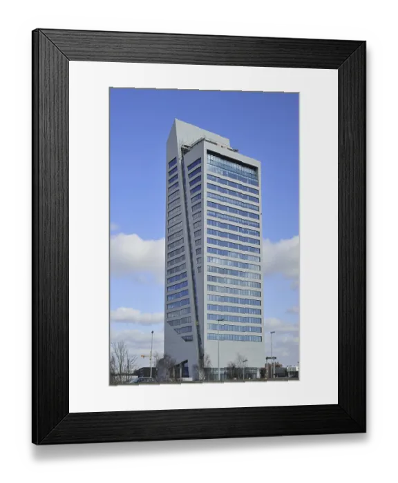Framed Print : The KBC Arteveldetoren, MG Tower