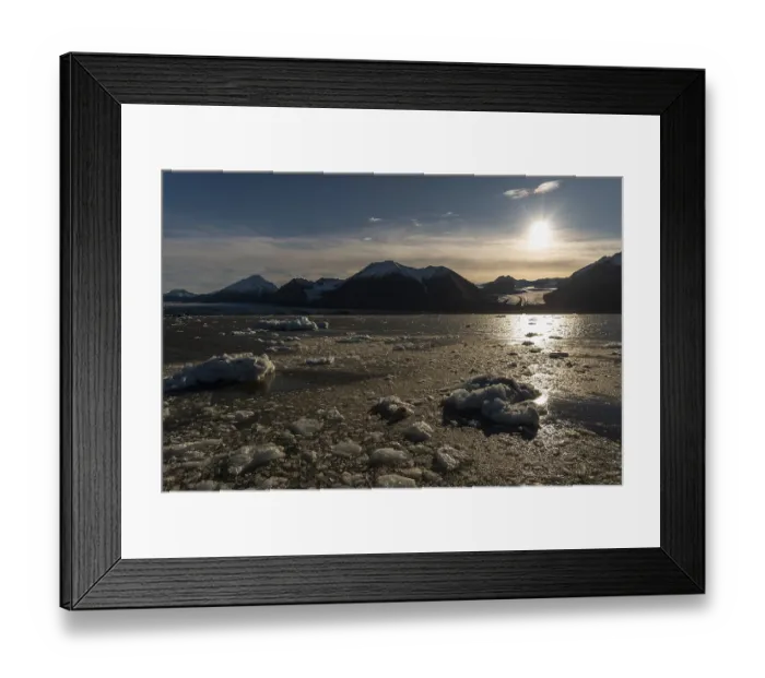 Framed Print : Kongsfjorden, Spitsbergen Archipelago