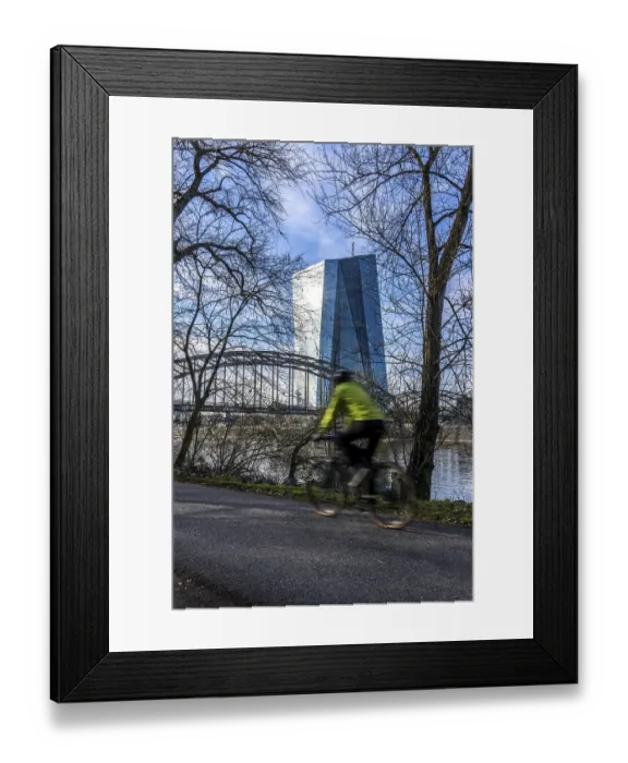 Framed Print : Building of the European Central Bank Framed Print : Building of the European Central Bank