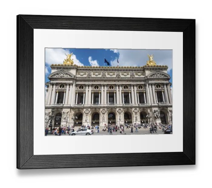 Framed Print : Opera, Opera National de Paris