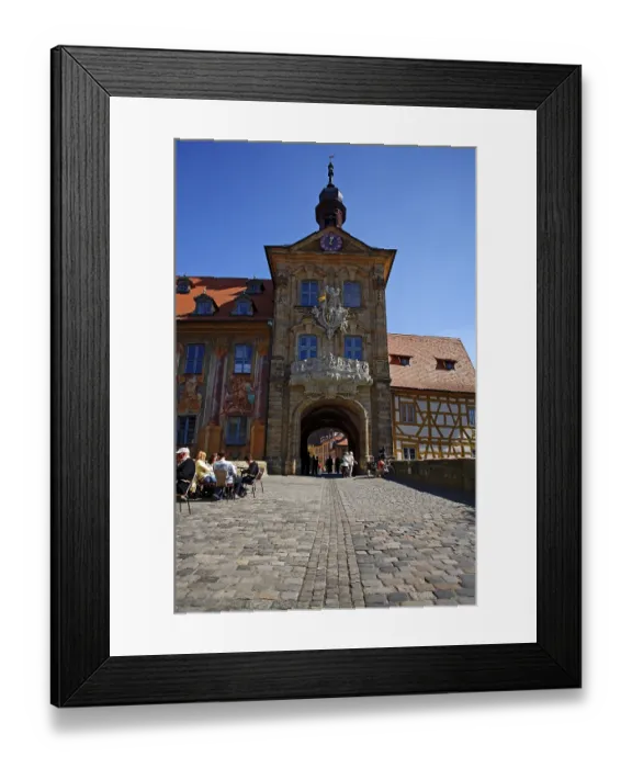 Framed Print : Old Town Hall with Upper Bridge Framed Print : Old Town Hall with Upper Bridge