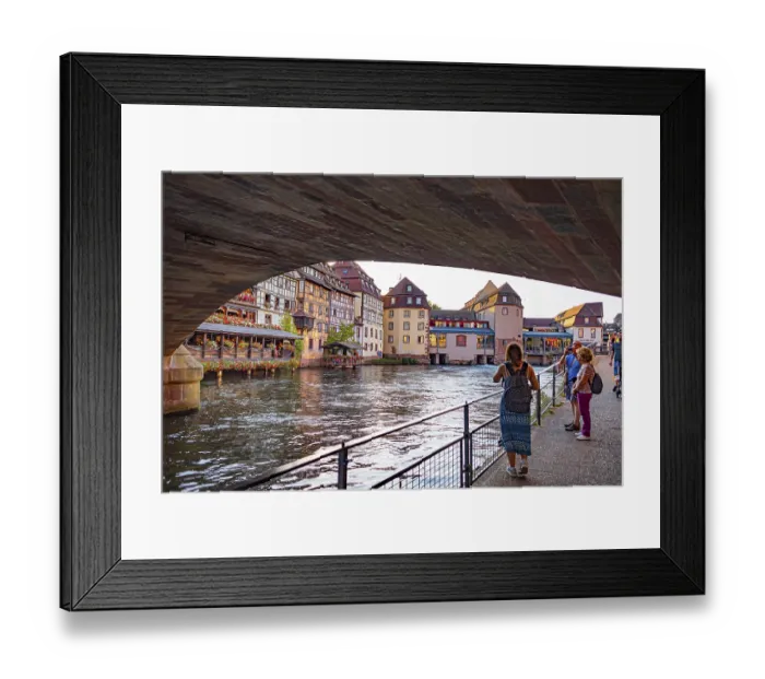 Framed Print : Petite France of Strasbourg in France