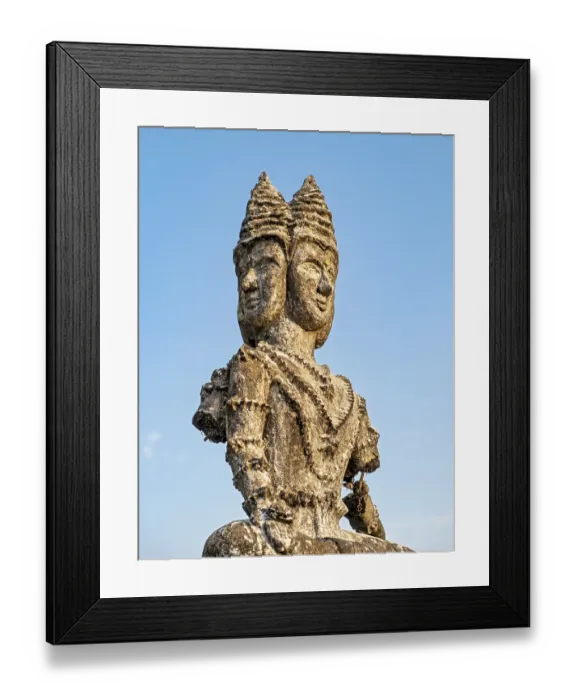 Framed Print : Xieng Khuan Buddha Park, Vientiane, Laos, Asia