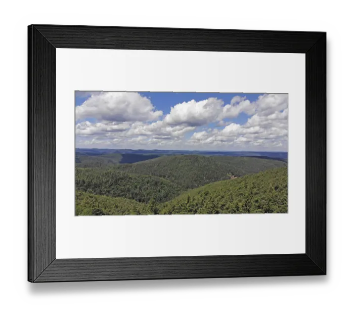 Framed Print : Panorama of the Palatinate Forest Framed Print : Panorama of the Palatinate Forest