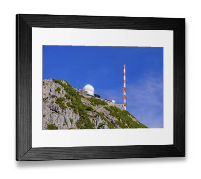 Framed Print : Wendelstein summit, Wendelstein