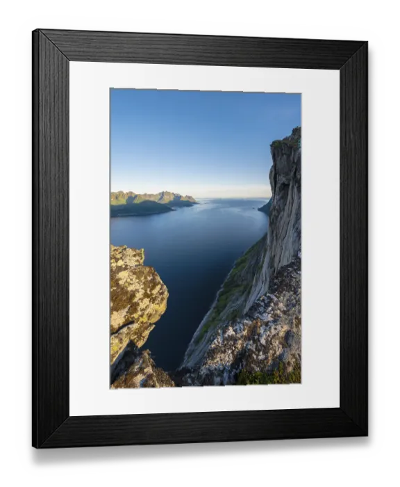Framed Print : View from the top of the mountain Hesse Framed Print : View from the top of the mountain Hesse