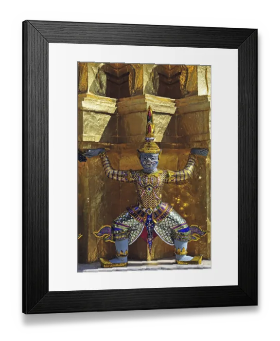 Framed Print : Golden Chedi in front of the pantheon Framed Print : Golden Chedi in front of the pantheon