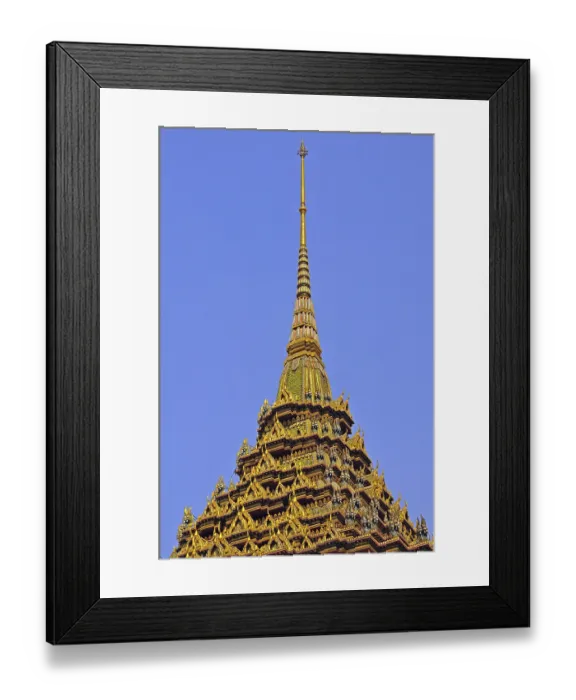 Framed Print : Phra Mondhop (library) in Wat Phra Kaeo Grand Palace (Temple of the Emerald Buddha)